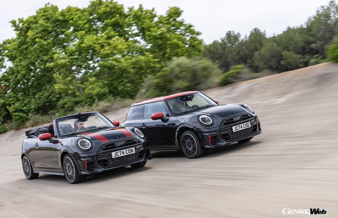 The new MINI John Cooper Works and MINI JCW Convertible, the fastest MINIs ever, are now available in Japan [Video]