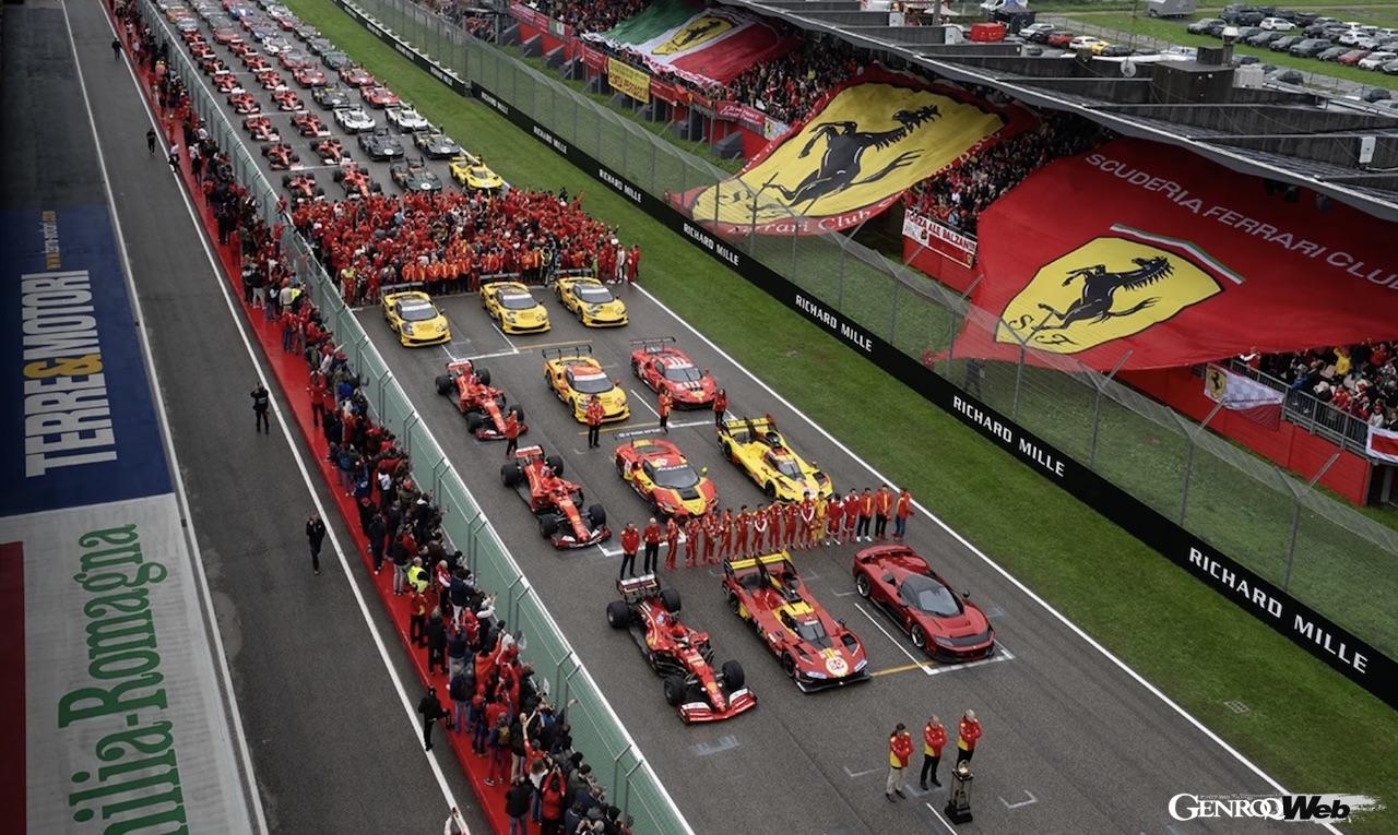 The 2024 Finali Mondiali Ferrari features the latest special edition “F80” and the Le Mans winner “499PR