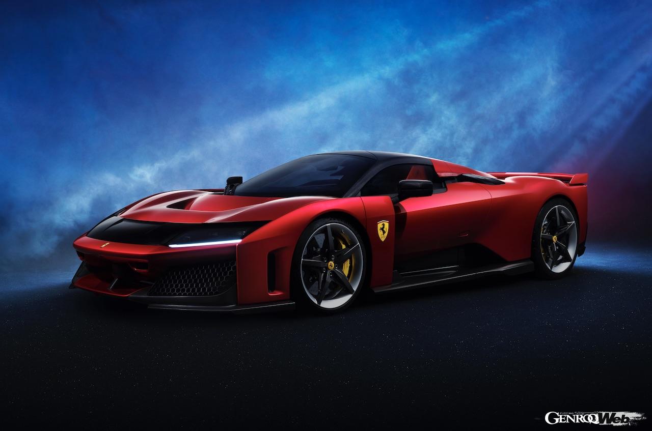 Ferrari’s most powerful hybrid road car, the F80, makes its world premiere with a maximum output of 1,200 PS