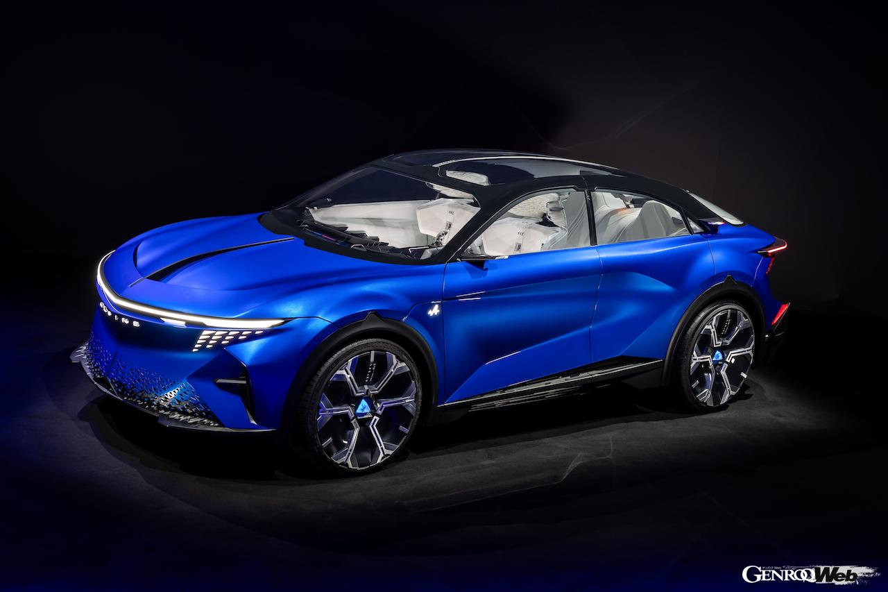 “Driving like an F1 car?” Alpine’s crossover EV concept “A390_β” makes its world premiere, wit