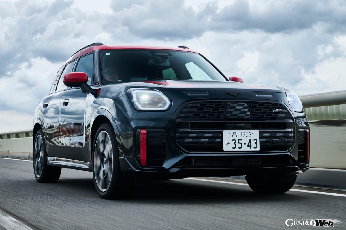 Is the ride quality of the latest super spicy compact SUV “MINI JCW Countryman ALL4” on par with Mouko Tanmen Nak