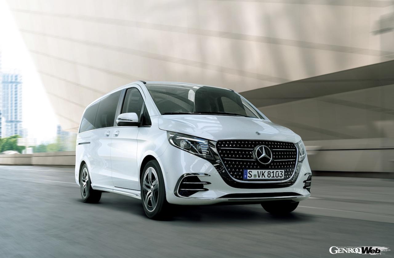 Introducing the fully equipped Mercedes-Benz V-Class, a new model with updated interior and exterior styling for a more luxur