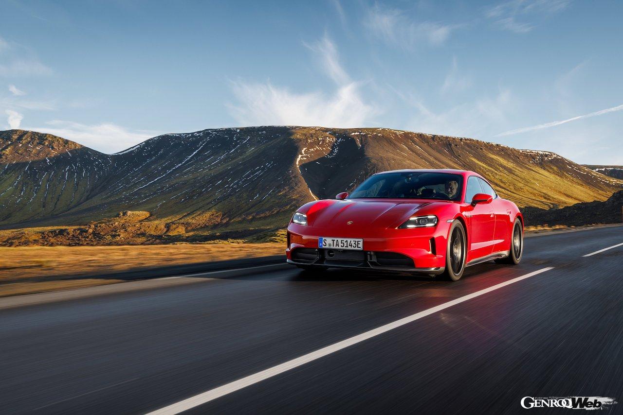 The lineup of the improved new “Porsche Taycan” has been expanded to include “GTS” and “Taycan