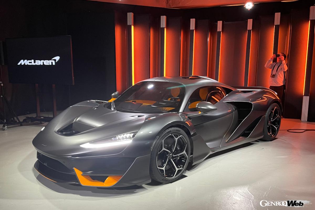 “This is an aerodynamic monster” McLaren’s latest super sports car “W1” unveiled in Japan for t