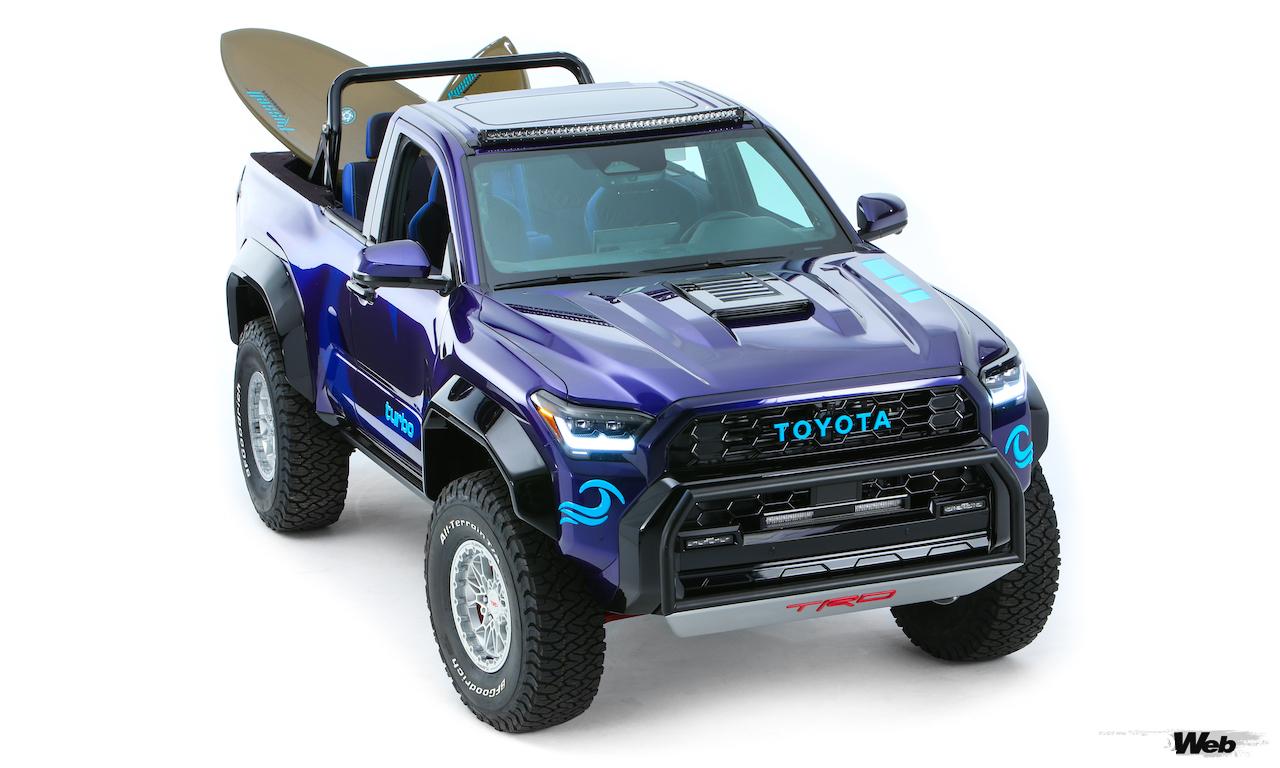 Is this a modern-day revival of the original Hilux Surf? The Toyota 4Runner TRD Surf Concept unveiled at the SEMA Show [Video