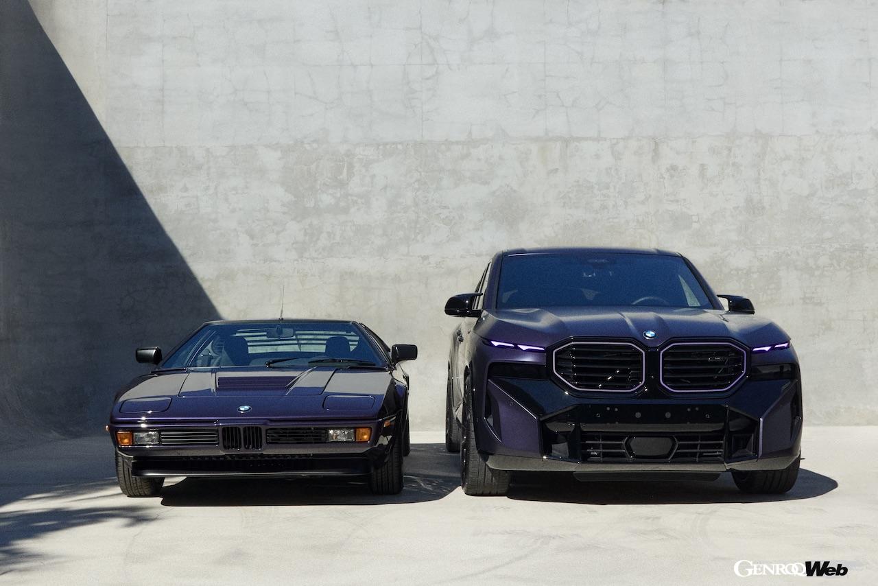 The 2025 BMW XM by Kith, a limited edition of 47 cars created by fashion brand Kith, debuts as a tribute to the BMW M1. [Vide