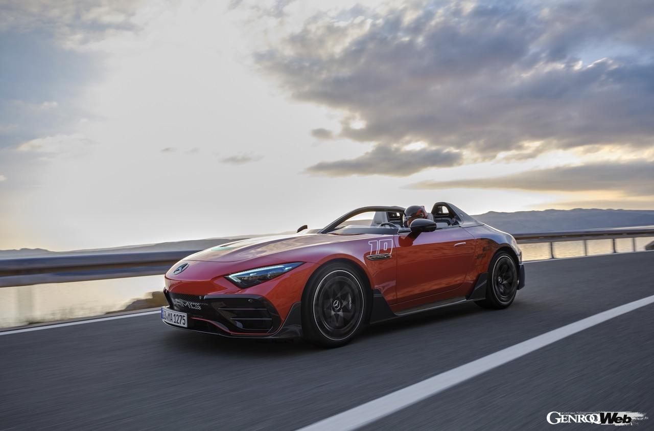 World premiere of the Mercedes-AMG Pure Speed, a fully open barchetta limited to 250 units [Video]