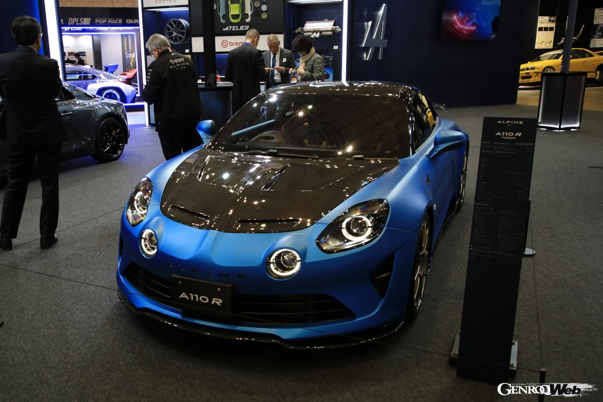 OZ Racing’s exclusive light alloy forged wheels for the Alpine A110, with racing-class performance, will be exhibited a