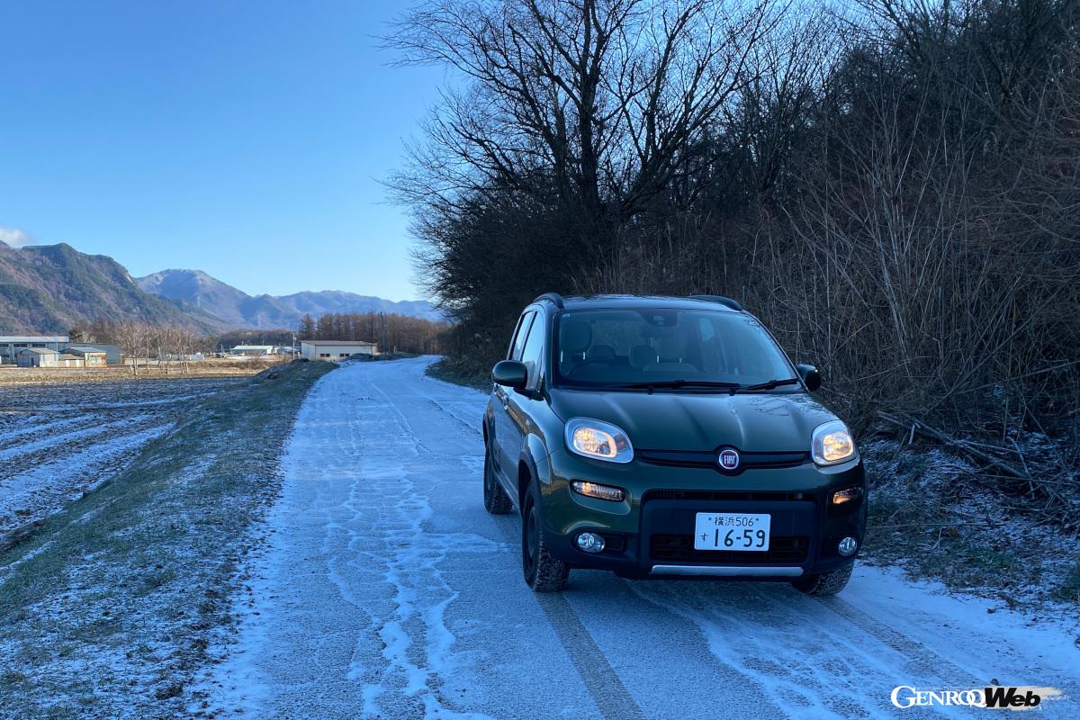 “I got the ‘tool’ for climbing snowy mountains.” A companion that lets you enjoy driving and mountain