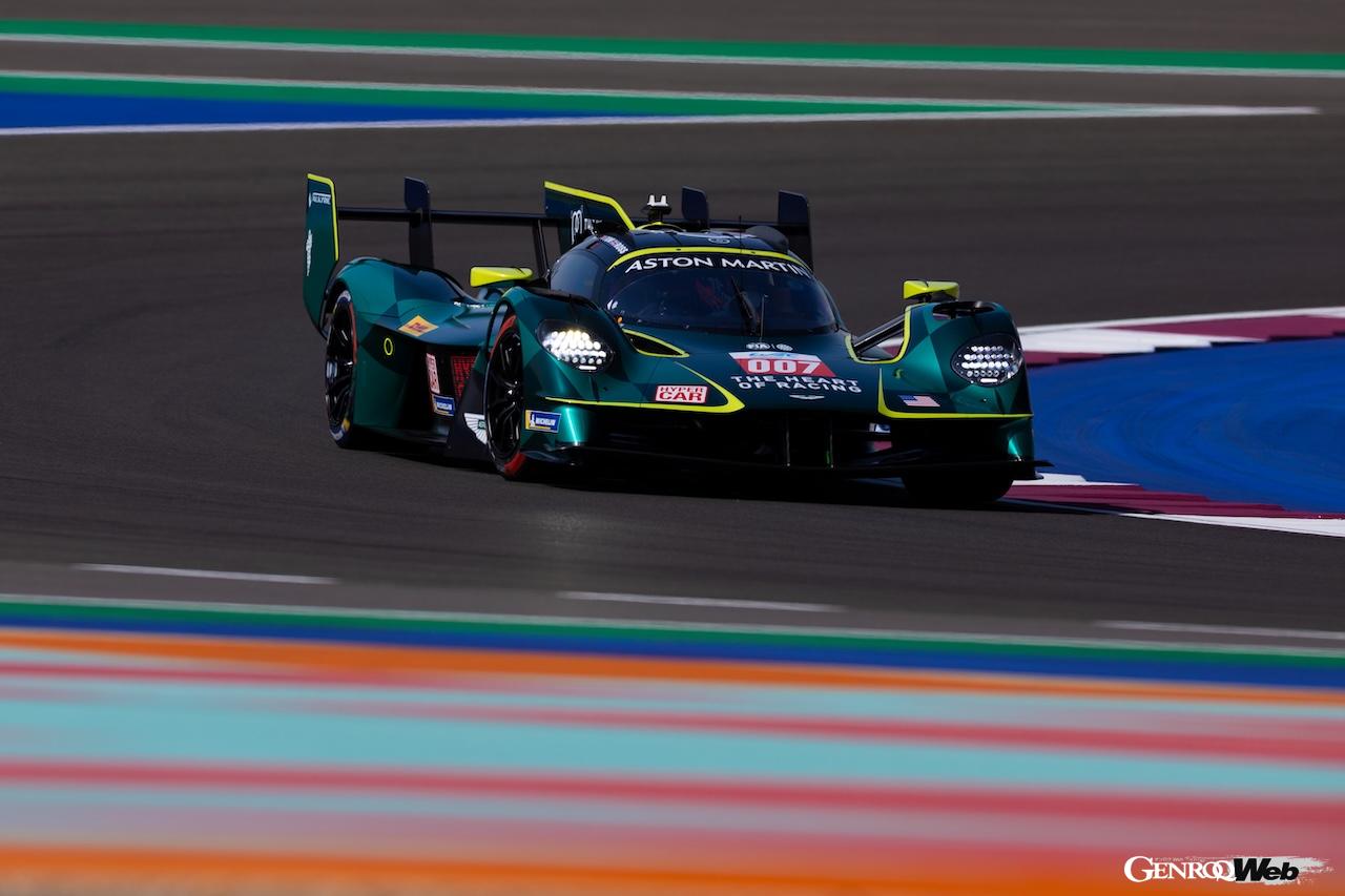 Two Aston Martin Valkyrie AMR-LMH cars will appear at the WEC in Qatar, aiming to win Le Mans for the first time since 1959 [