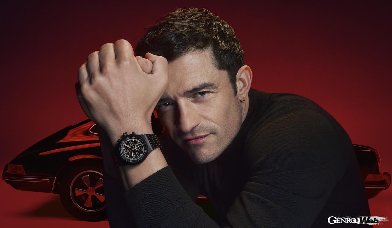 What is the special “Chronograph 1” that Orlando Bloom wore when he became a Porsche Design brand ambassador?