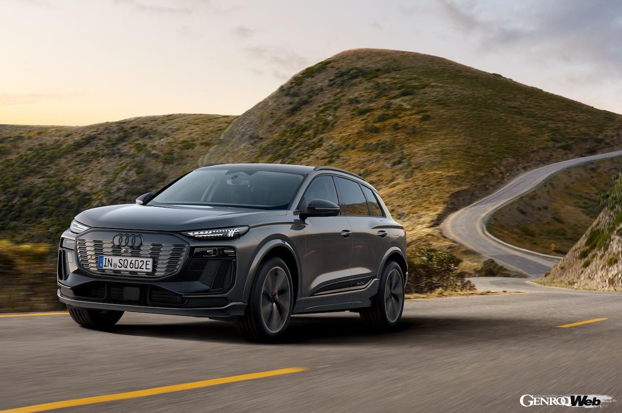 The first car to feature a new generation electric powertrain, the Audi Q6 e-tron, is now available in Japan with a maximum r
