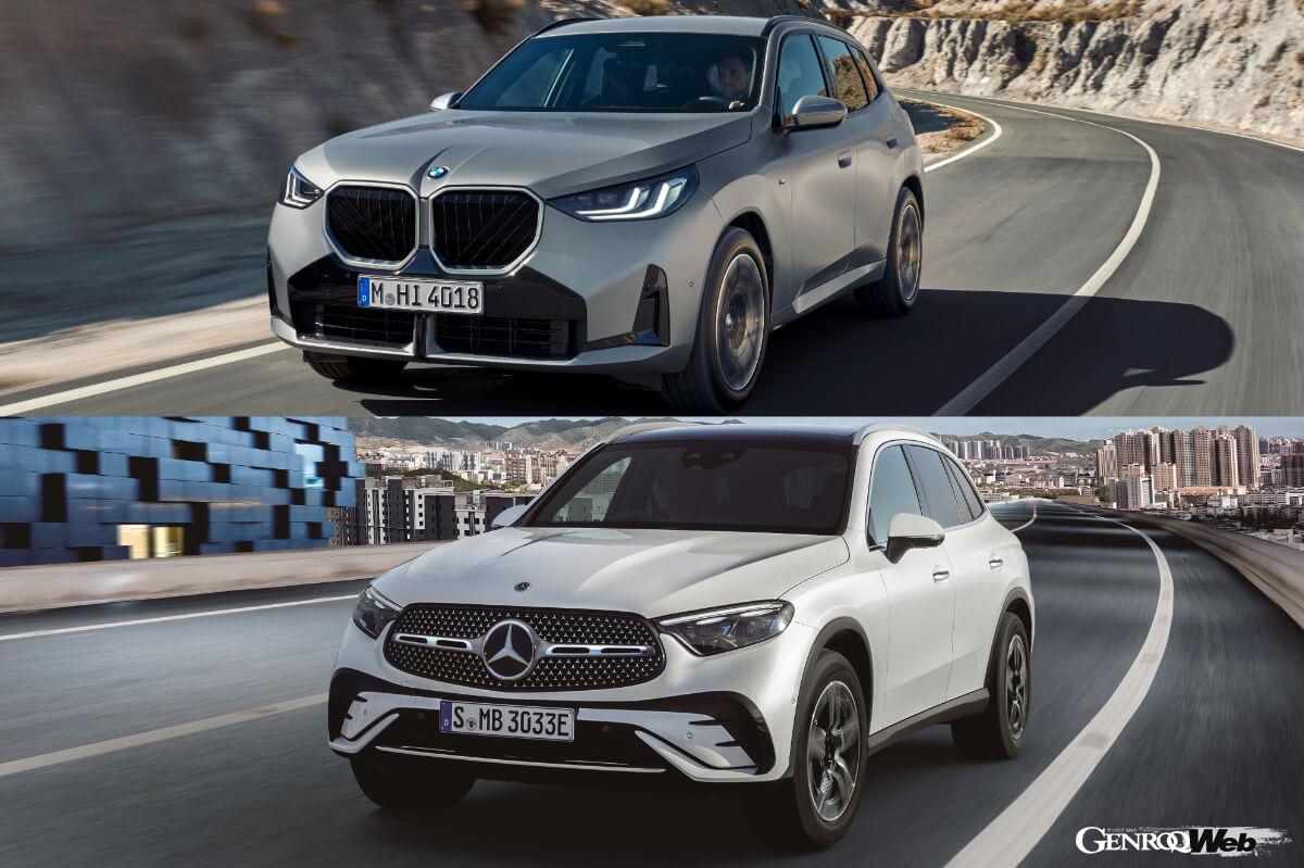 The biggest differences discovered when comparing the specs of the new BMW X3 and its eternal rival, the Mercedes-Benz GLC