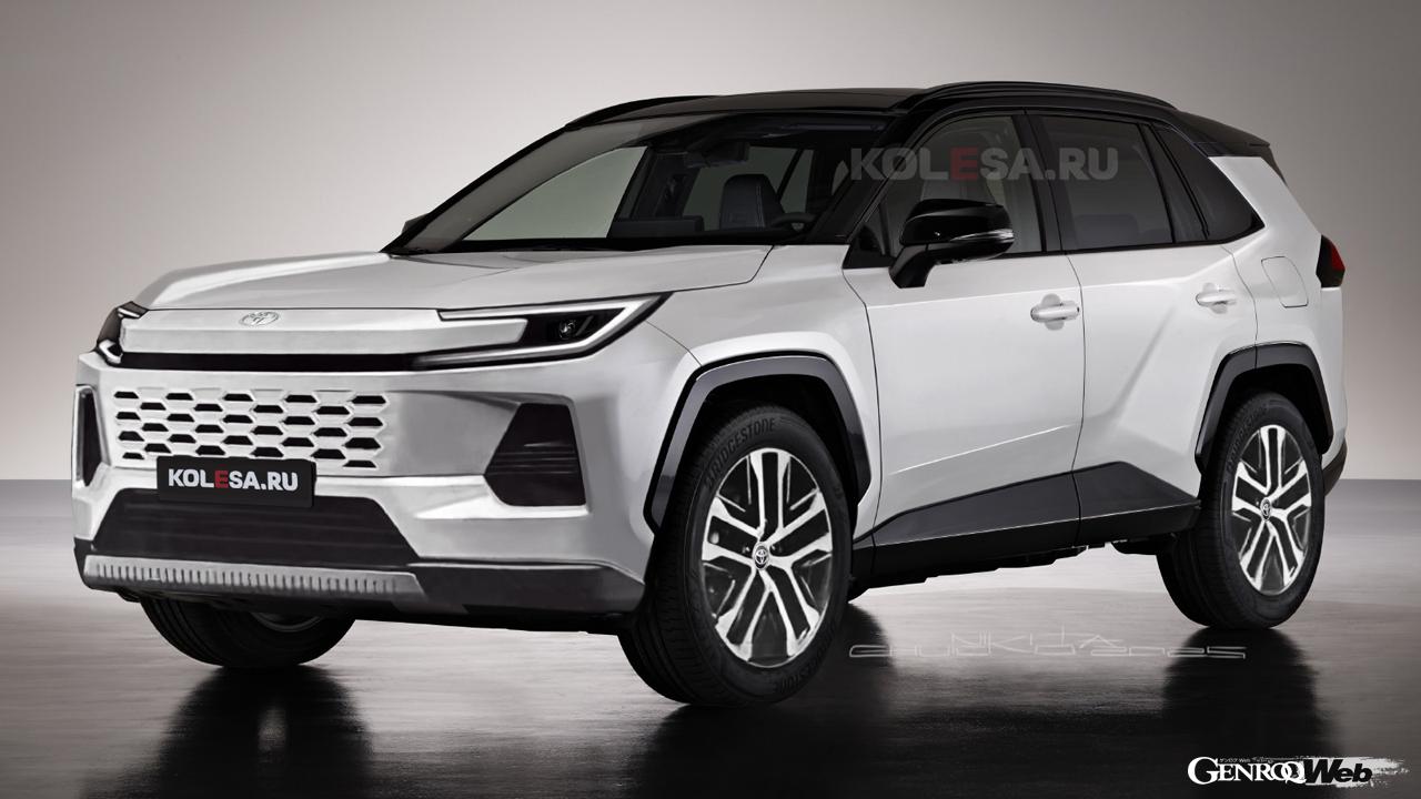 Final design of next-generation Toyota RAV4 leaked! Will the body be enlarged and an EV version be introduced? [Scoop!]
