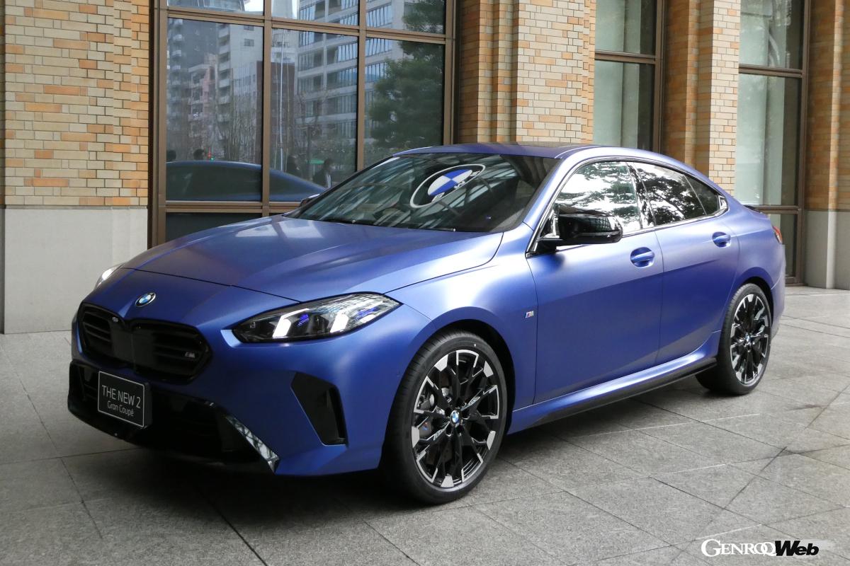 The improved new “BMW 2 Series Gran Coupe” is introduced in Japan “updated interior and exterior design and