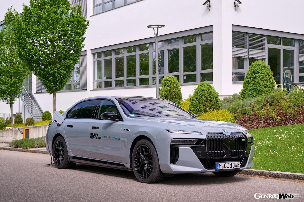 BMW i7 equipped with solid-state batteries begins testing for practical use (Solid Power)
