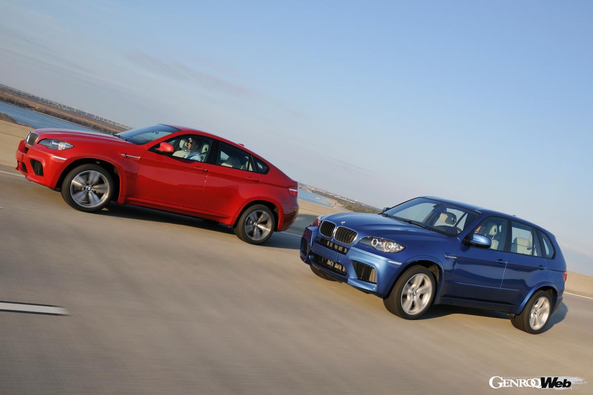 BMW’s first crossover models, the X5 M and X6 M, are based on the second generation. [BMW M’s history]