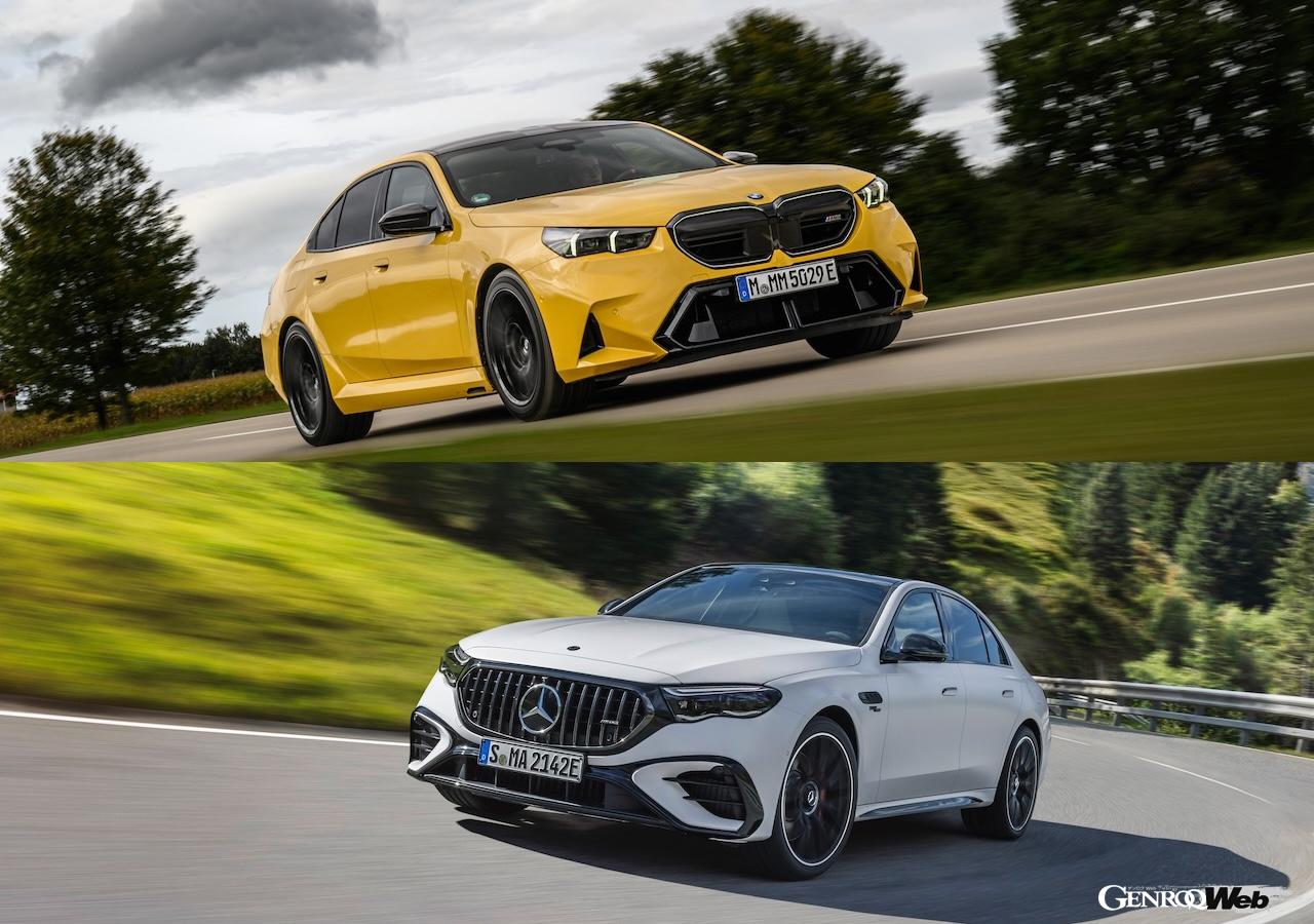 Spec comparison of the dream match of German-made PHEV sedans, the BMW M5 and the Mercedes-AMG E 53