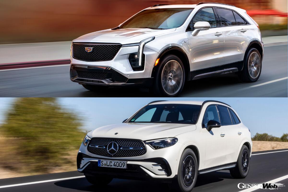 Comparing the latest American SUV, the improved Cadillac XT4, with the budget-friendly Mercedes-Benz GLC Core