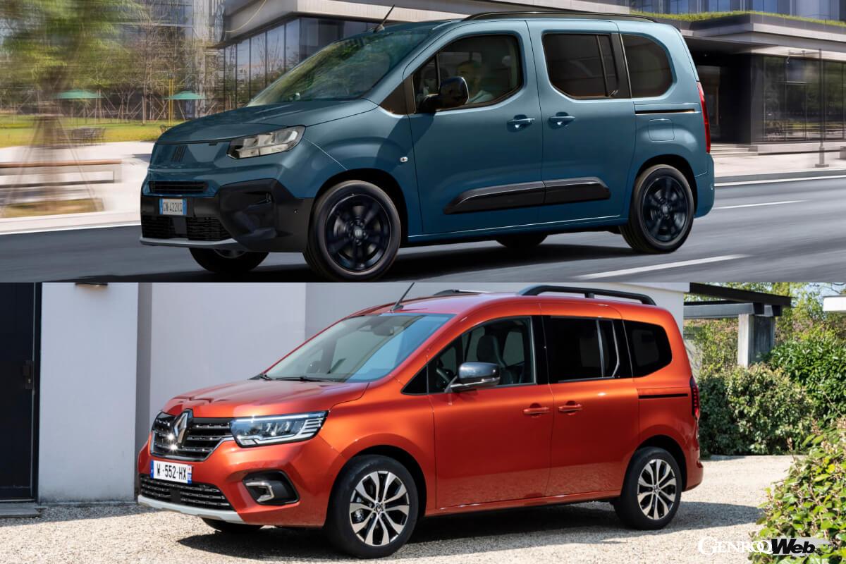 “Comparing 4 million yen European compact MPVs”: Fiat Doblo and ever-popular Renault Kangoo: Which is recommended