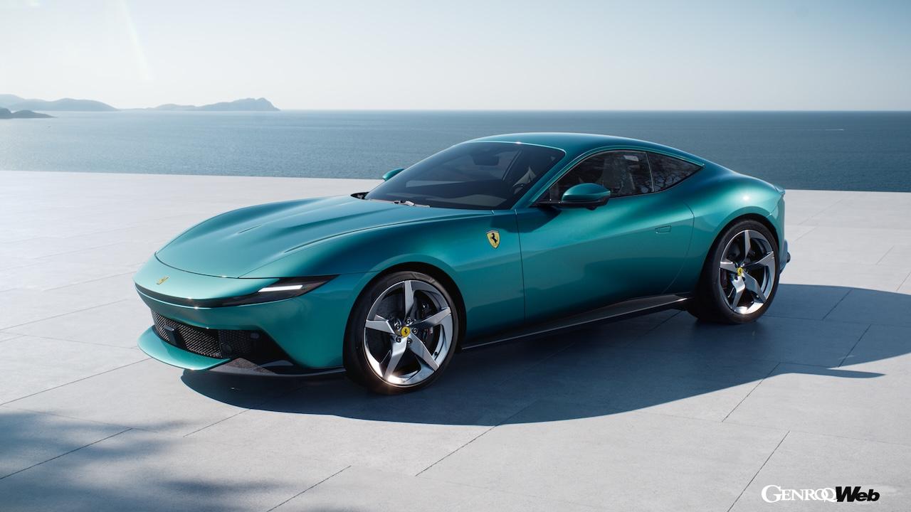 World premiere of the latest 2+2 Berlinetta “Ferrari Amalfi” “Equipped with a 3.9-liter V8 turbo boasting 6