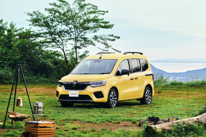 Enjoy the outdoors with the Renault Kangoo! “GO OUT CAMP vol.21” features a dedicated campsite
