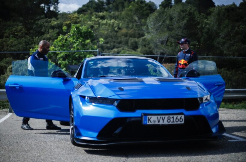 F1 champion Max Verstappen test drives the Ford Mustang GTD [Video]