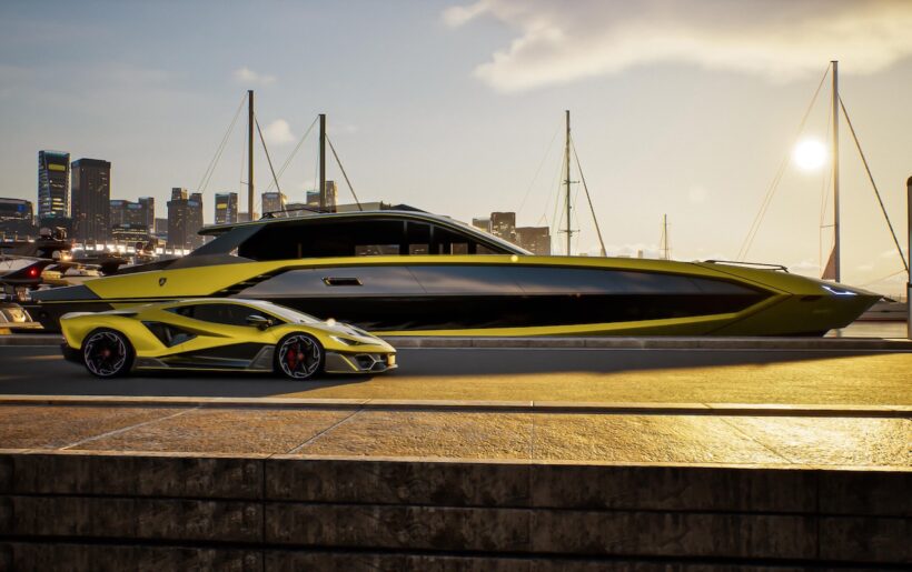 Lamborghini-made luxury yacht “Technomar for Lamborghini 101FT” has been released “Image is phenomenal̶