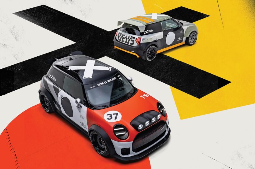 “MINI x Deus Ex Machina Collaboration” Introducing two cars that combine “Surf & Motorsport” cul