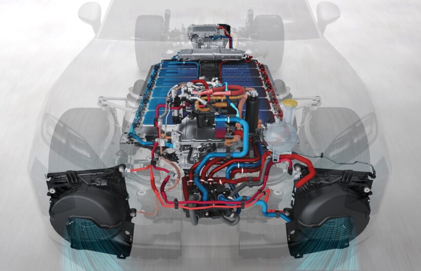 The upcoming Porsche Cayenne Electric will have a range of over 600km and will also feature wireless charging.