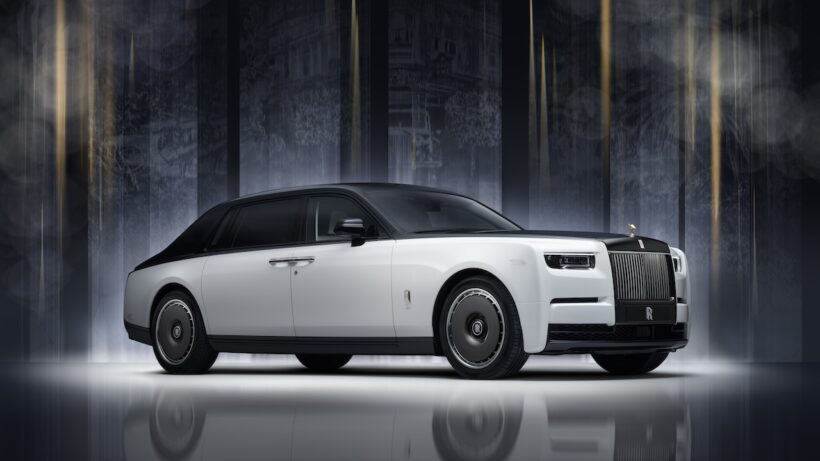 Celebrating the 100th anniversary of the Phantom, the Rolls-Royce Phantom Centenary, a limited edition of 25 cars, debuts [Vi