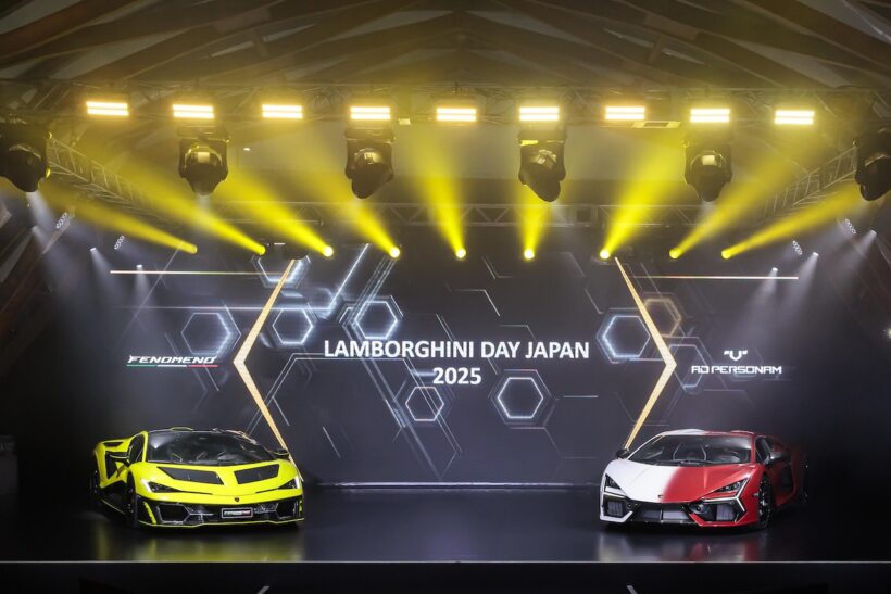 First Asian debut of the first-off model “Phenomeno” and spectacular “Lamborghini Day Japan 2025”